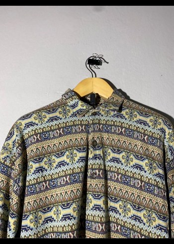 Bohem Tarzı Desenli Erkek sweatshirt - Görsel 4