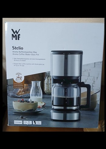 WMF Stelio Gri Aroma Kahve Makinesi