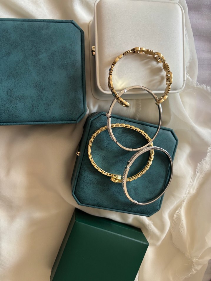 Klasik Zarafet Altın Bilezikler - Görsel 5