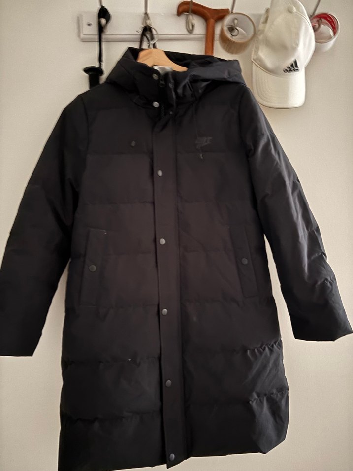 Unisex saf kaz tüyü mont - Görsel 3