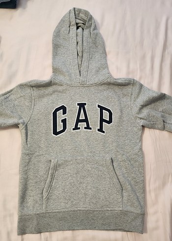 gap gri hoodie