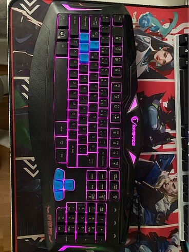 Rampage oyuncu klavyesi KM-R5 (açıklamayı oku)