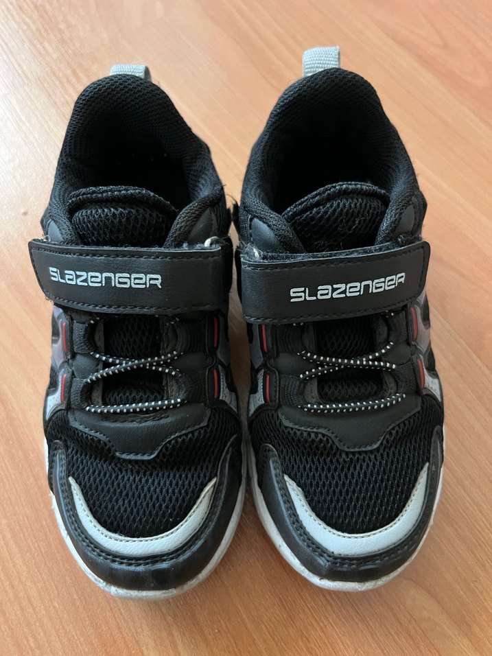 Siyah Gri Erkek Çocuk Yılan Desenli Spor Ayakkabı - Görsel 2