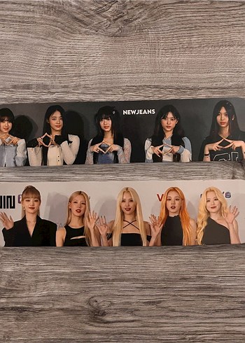K-Pop ayraçları arkalı önlü