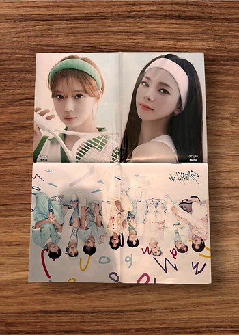  K-Pop arkalı önlü dergi