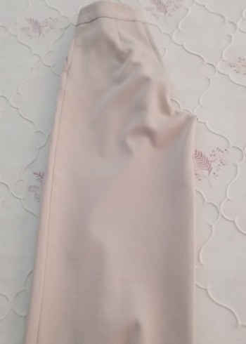 Diğer Bej Midi Kadın Kumaş Pantolon