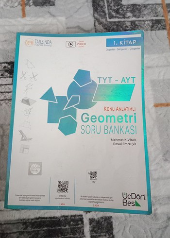 TYT-AYT Geometri Soru Bankası 345 yayınları