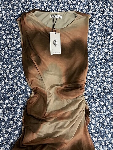 stradivarius uzun astarlı elbise