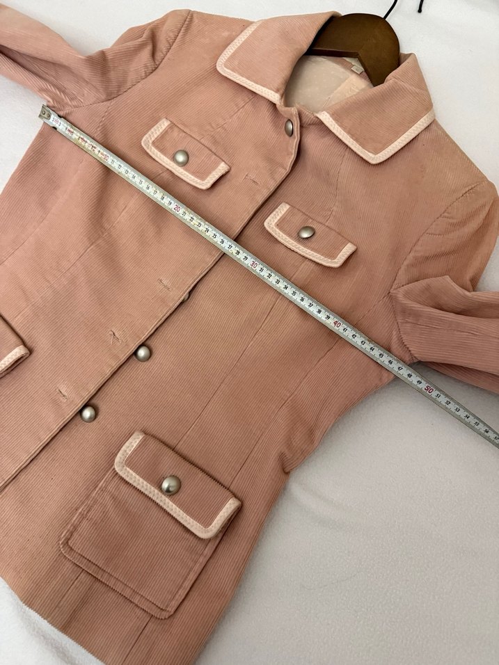 Herry Kadın Düğmeli Kadife Ceket - Görsel 5