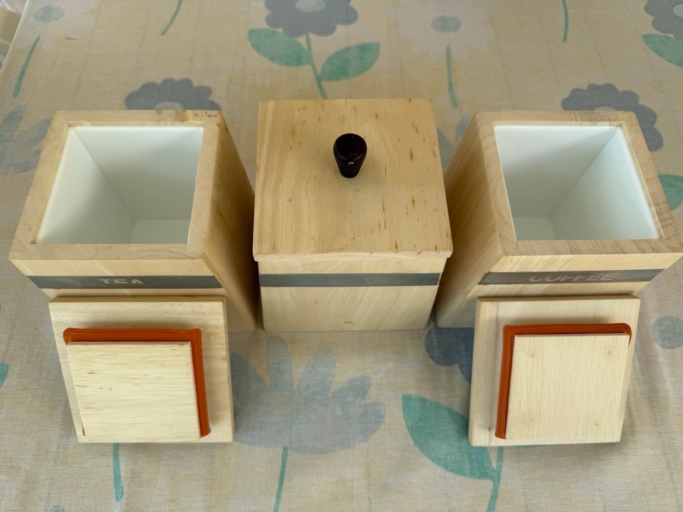 Boyner Ahşap Çay Kahve Şeker Kabı - Görsel 2