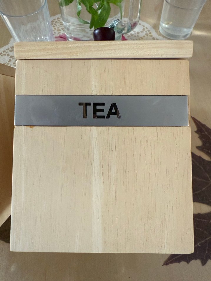 Boyner Ahşap Çay Kahve Şeker Kabı - Görsel 5