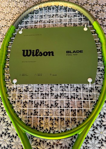 Orijinal Wilson Blade 103 Tenis Raketi Sıfır Ürün - Görsel 3
