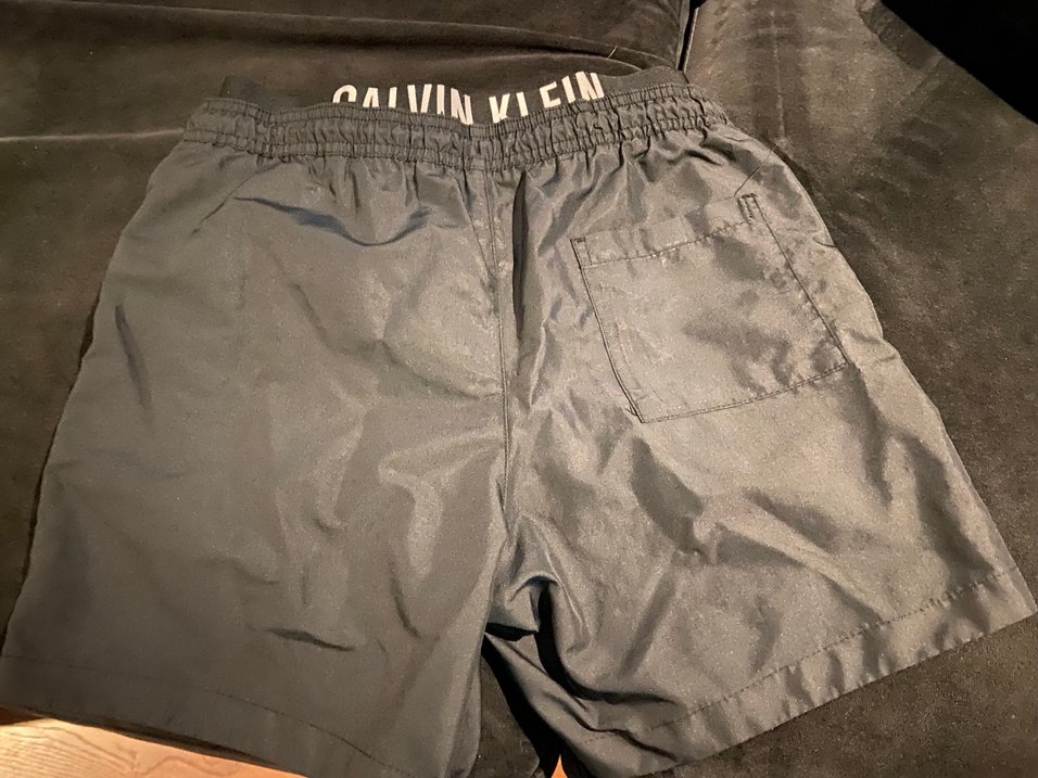 orjinal calvin klein siyah 10-12 yaş Erkek çocuk Yüzme Şortu - Görsel 3