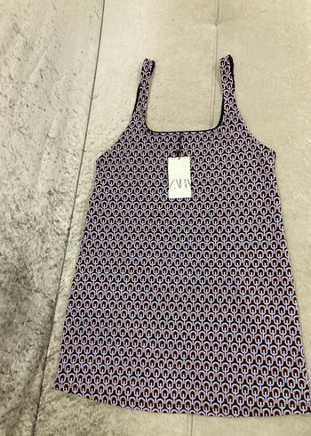 Mor Bohem Midi Elbise - Görsel 2