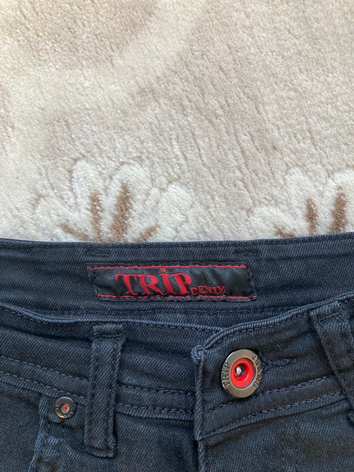 Erkek Siyah Denim Regular Fit Jean - Görsel 2