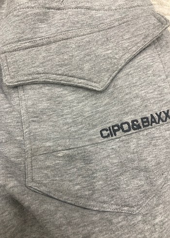 Gri Nakışlı Fermuarlı Salaş Eşofman - Görsel 4