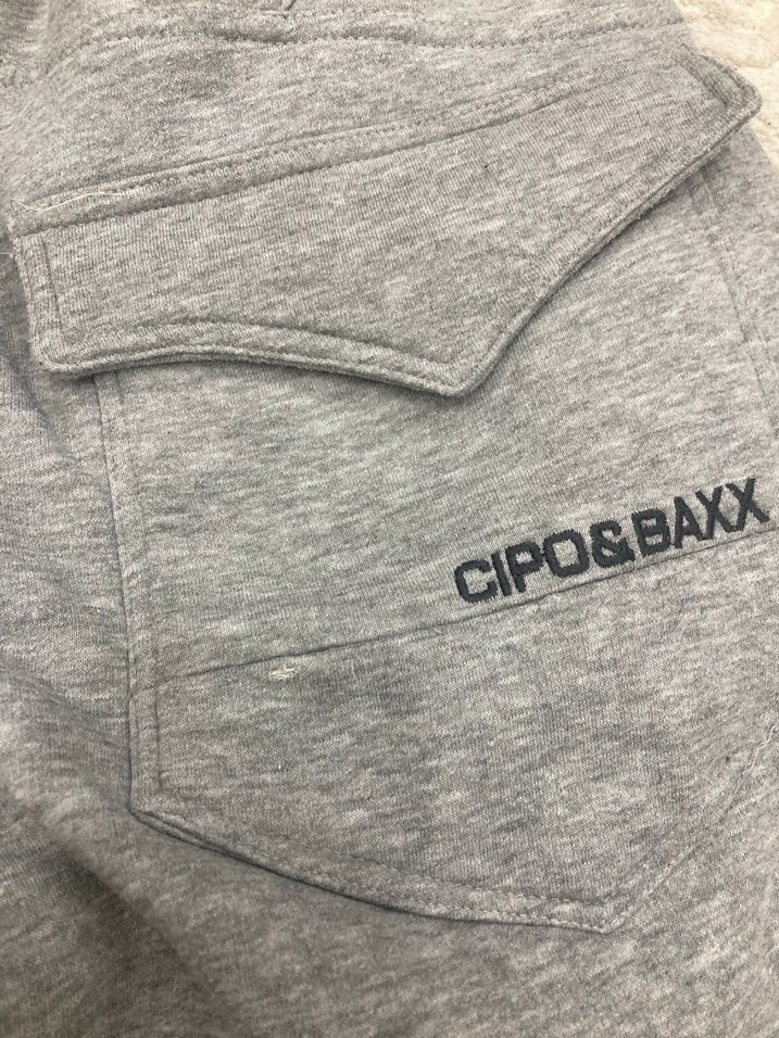 Gri Nakışlı Fermuarlı Salaş Eşofman - Görsel 4