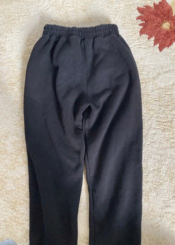 Fermuarlı Siyah Erkek Eşofman Altı - Görsel 2