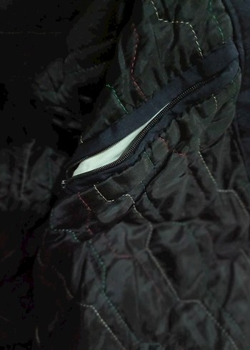 Lacivert Erkek Midi Boy Fermuarlı Ceket - Görsel 5