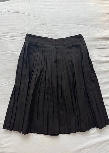 Siyah pilili mini etek - Görsel 3