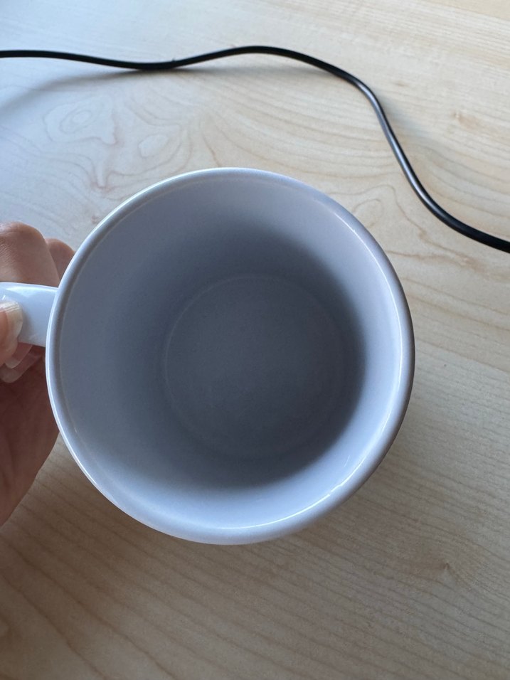 Pastel Desenli Beyaz Kahve Kupası - Görsel 3