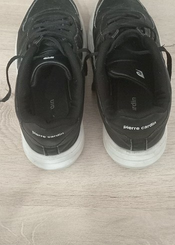 Siyah Bağcıklı  Spor Ayakkabı - Görsel 4