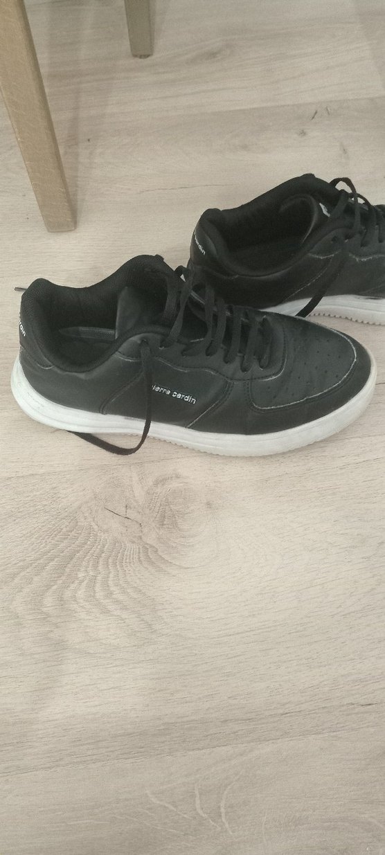 Siyah Bağcıklı  Spor Ayakkabı - Görsel 2