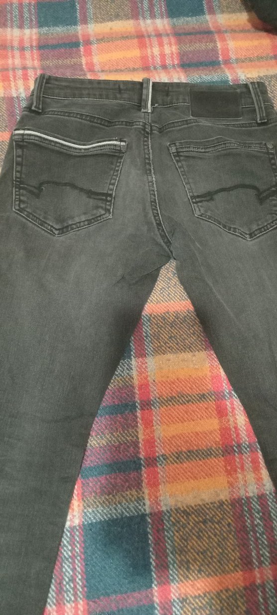 mavi amerika slim fit kot pantolon - Görsel 2