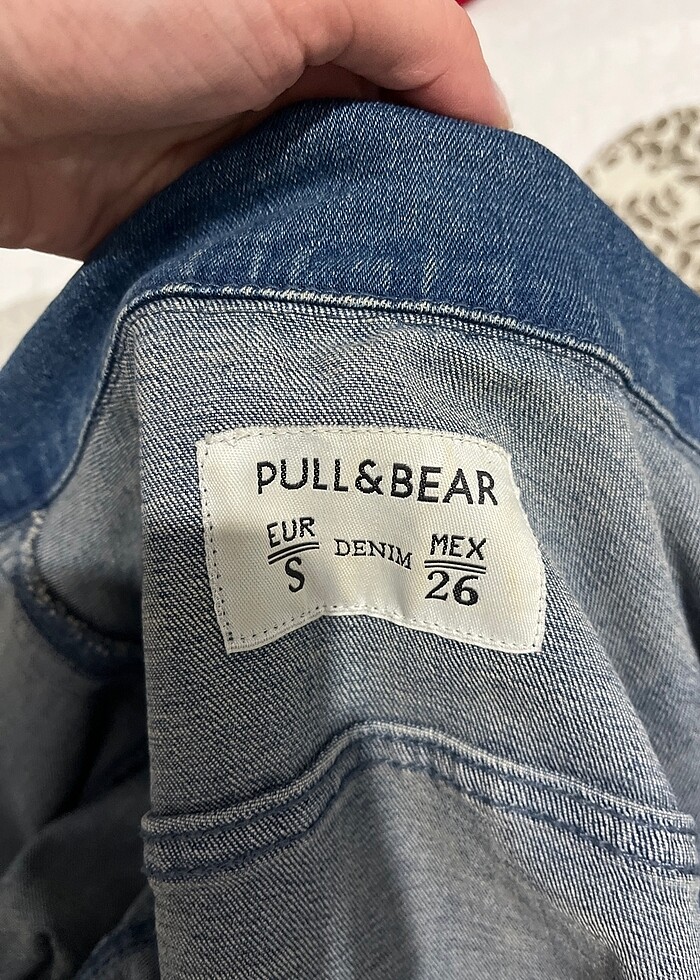 PULL AND BEAR KISA DENİM CEKET - Görsel 3