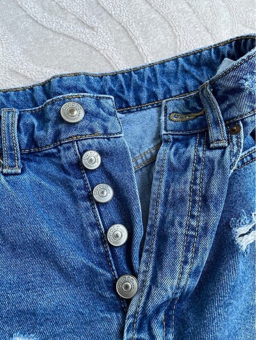 xs Beden h&m mini jean şort