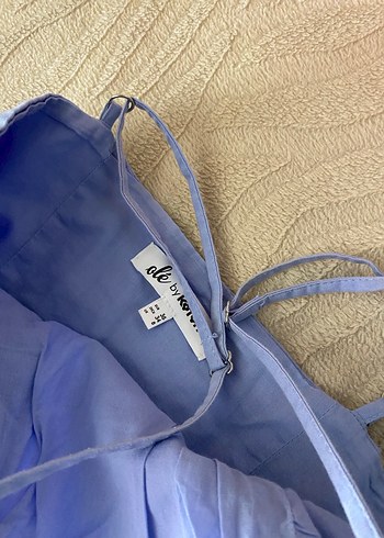 KOTON, mavi askılı elbise - Görsel 3