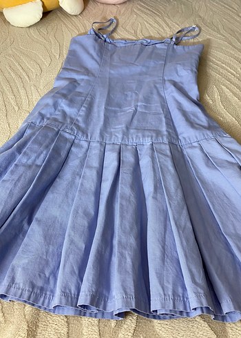 KOTON, mavi askılı elbise - Görsel 2
