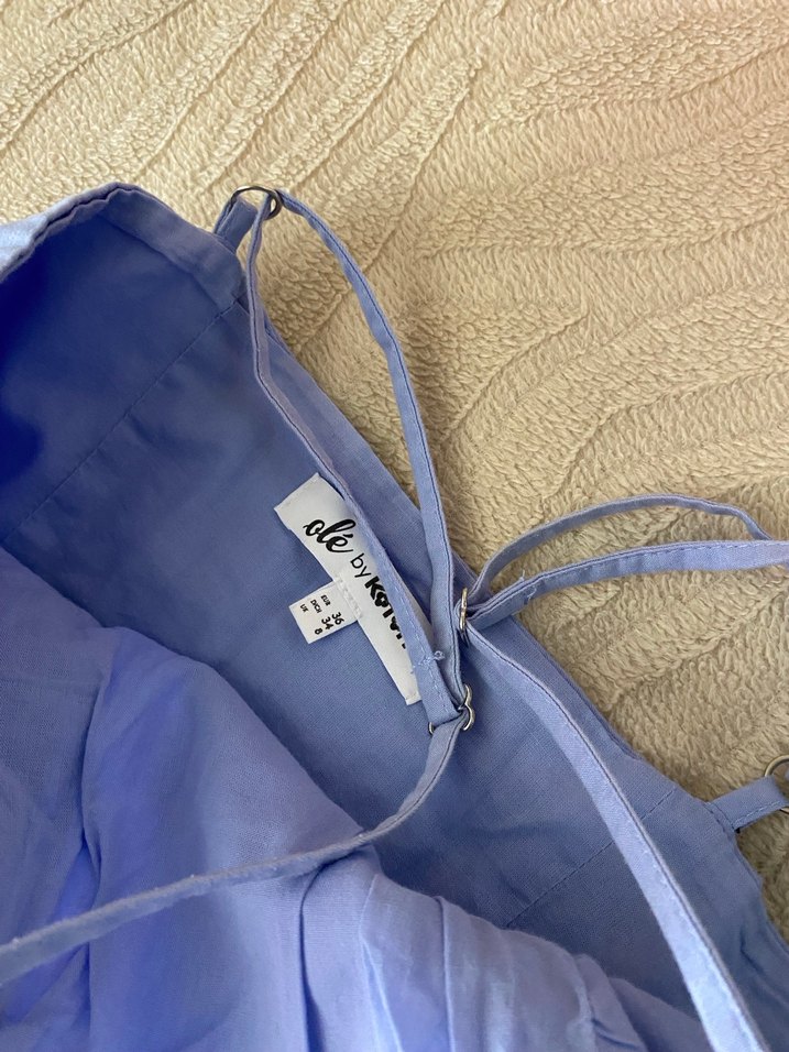 KOTON, mavi askılı elbise - Görsel 3