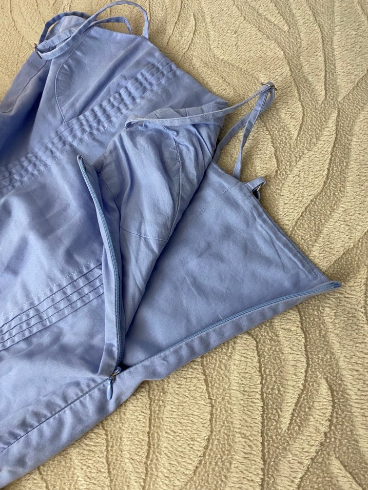 KOTON, mavi askılı elbise - Görsel 4