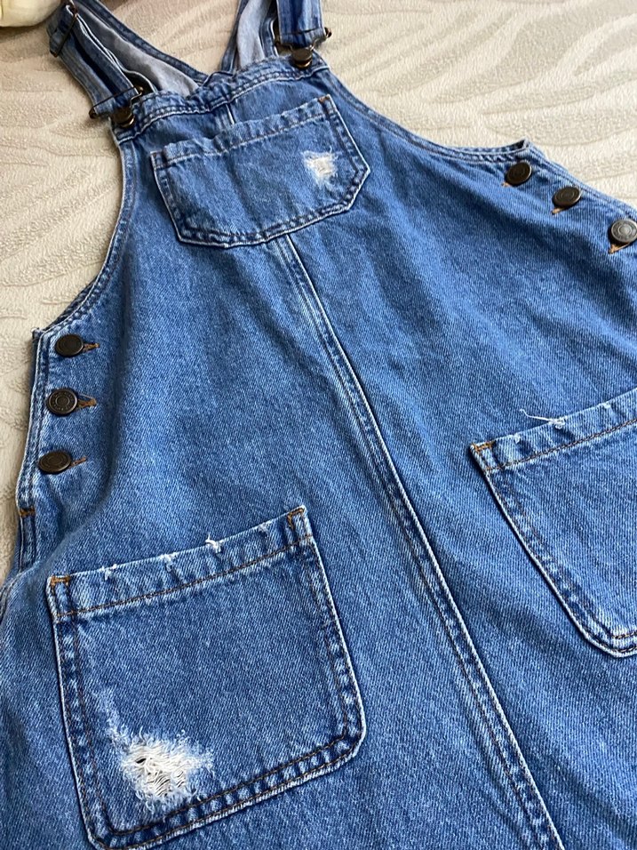 koton, denim salopet - Görsel 4