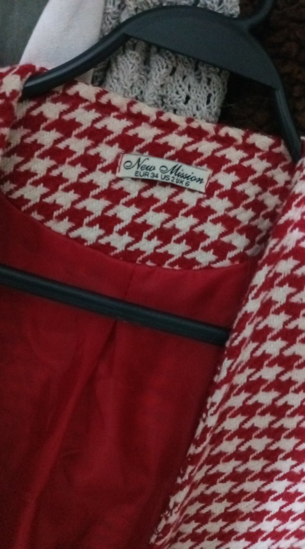 Kırmızı Düğmeli Midi Kadın Blazer - Görsel 2