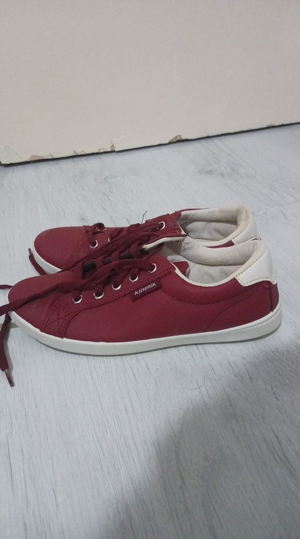 Bordo Kadın Günlük Spor Ayakkabı - Görsel 3