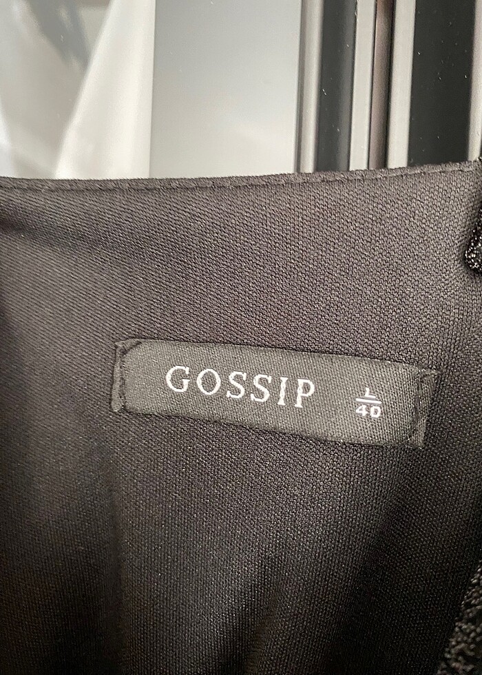 Siyah simli abiye - Görsel 3