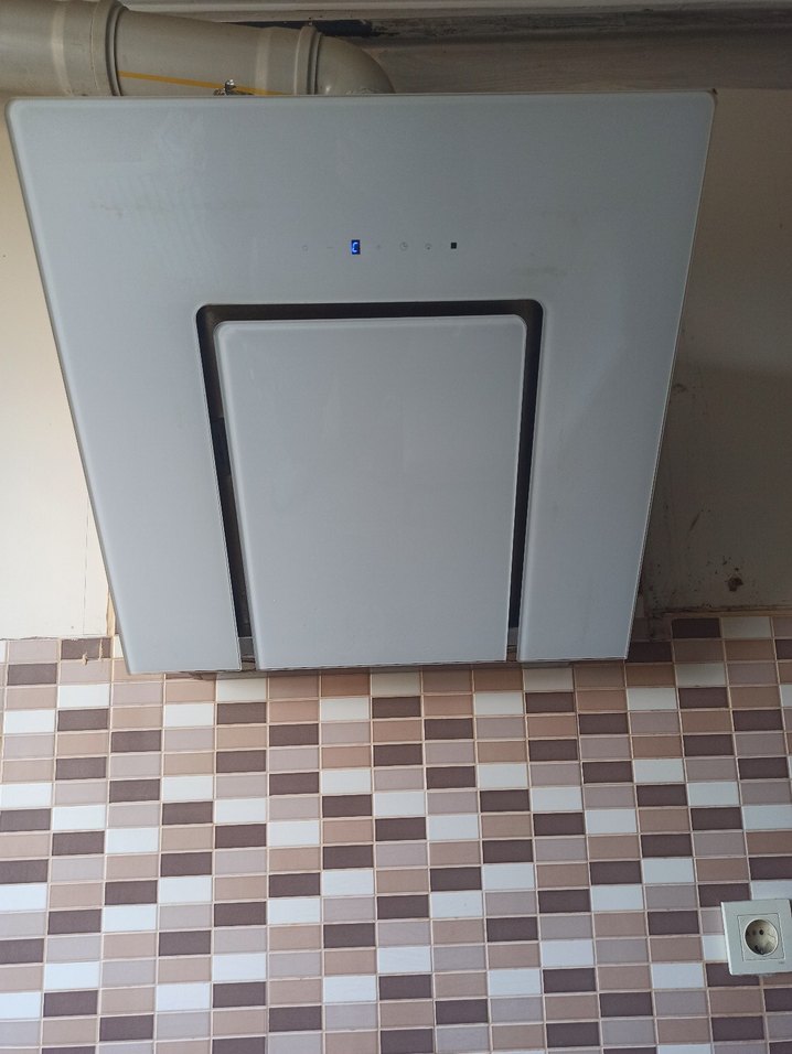 Beyaz Gri Fırınlı set Ocak mekoop marka tertemiz çalışıyor - Görsel 5