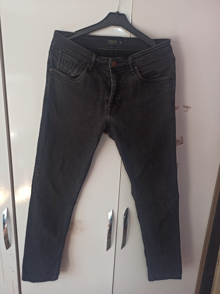 siyah renk 33beden lufian marka erkek pantolon sıfır ayarında - Görsel 2