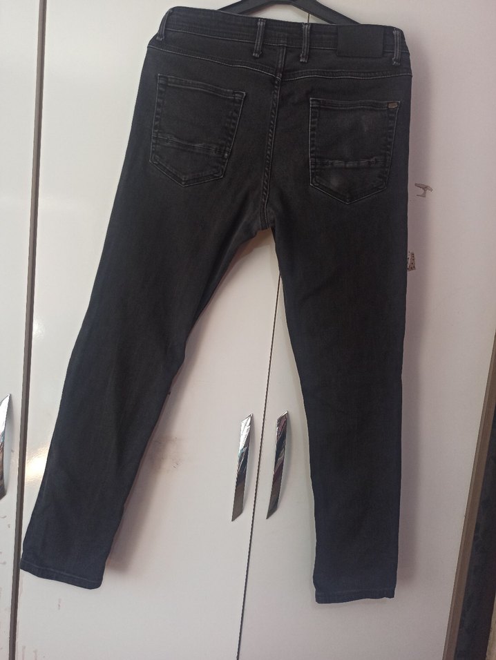 siyah renk 33beden lufian marka erkek pantolon sıfır ayarında - Görsel 4