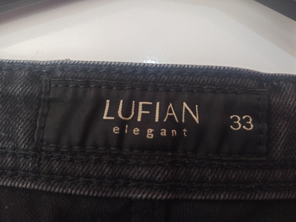 siyah renk 33beden lufian marka erkek pantolon sıfır ayarında - Görsel 5