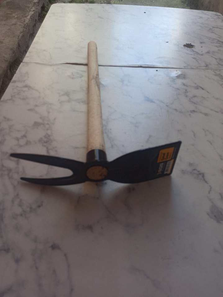 Bej Saplı Bahçe Küreği ve Çatalı çapa - Görsel 2