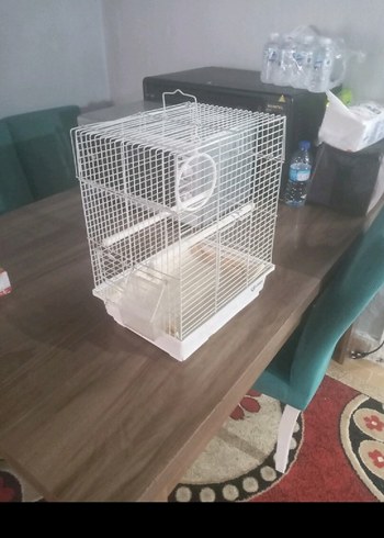 Beyaz Küçük Evcil Hayvan Kafesi - Görsel 2