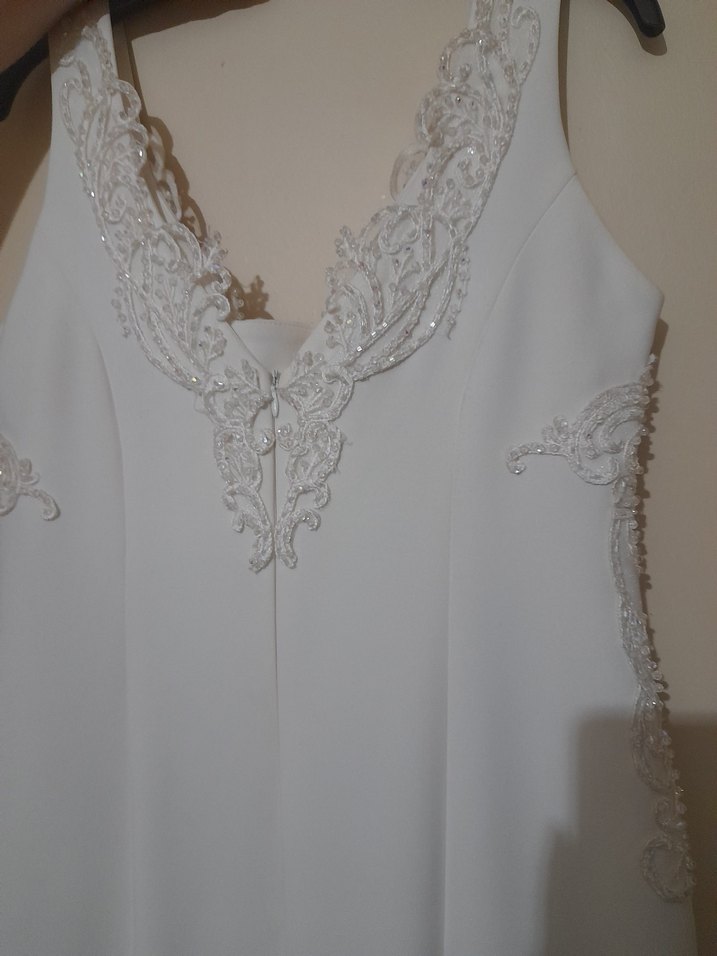 Kırık Beyaz Taşlı Denizkızı Gelinlik ve Abiye 
Hemen Kargo - Görsel 5