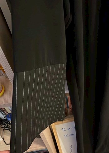 Siyah Uzun abaya ferace - Görsel 2