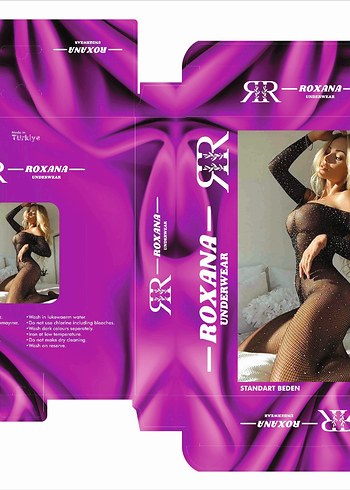 TÜM VÜCUT SARAN TAŞLI KADIN SEKSİ VÜCUT ÇORABI