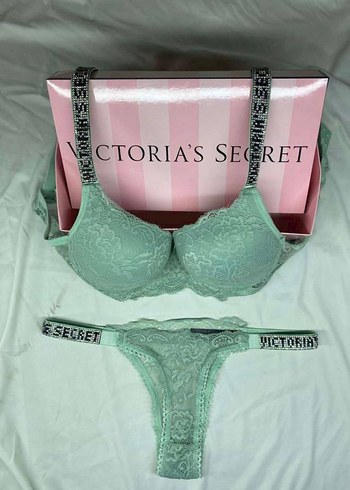 Victoria's Secret Beyaz Bohem Dantelli Sütyen Takımı - Görsel 7
