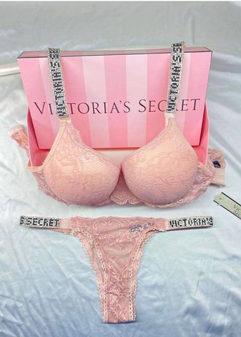 Victoria's Secret Beyaz Bohem Dantelli Sütyen Takımı - Görsel 6