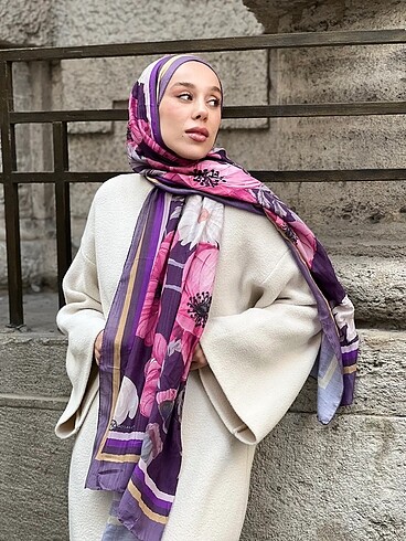 Margarit Desen Bambu Şal